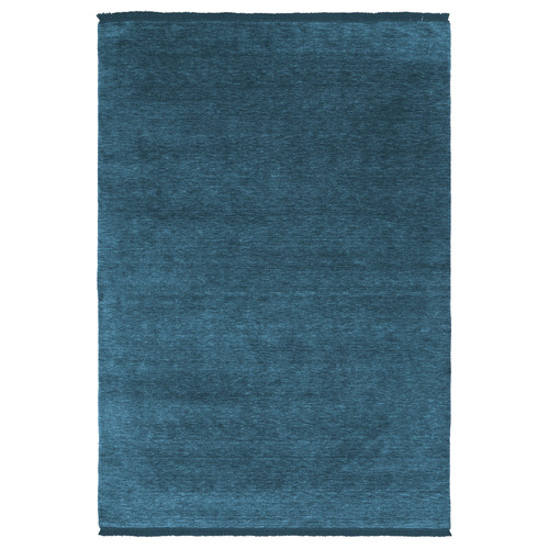 Navy Kinship Hand-Loomed Wool Rug