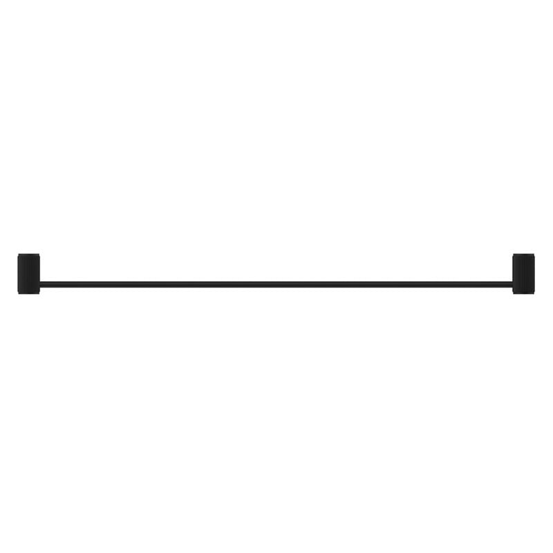 Mica Fluted 800mm Single Towel Rail