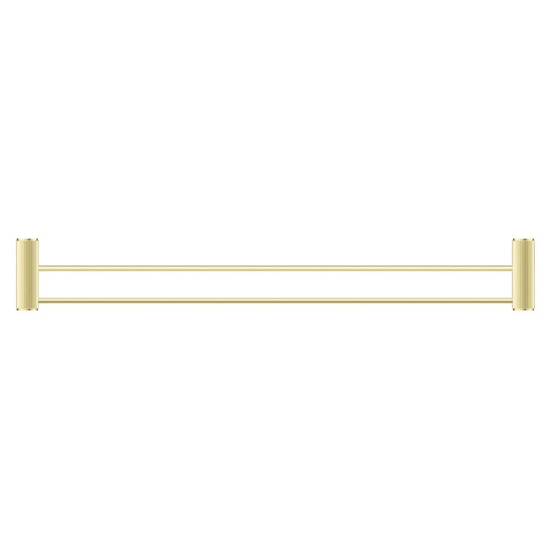Mica Fluted 800mm Double Towel Rail