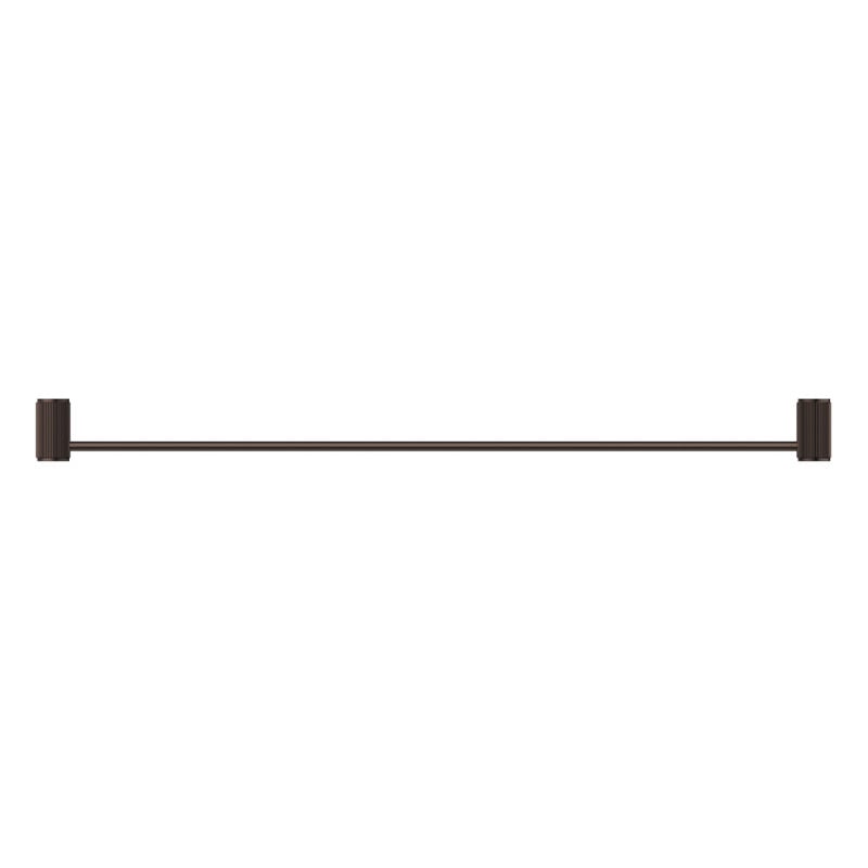 Mica Fluted 800mm Single Towel Rail
