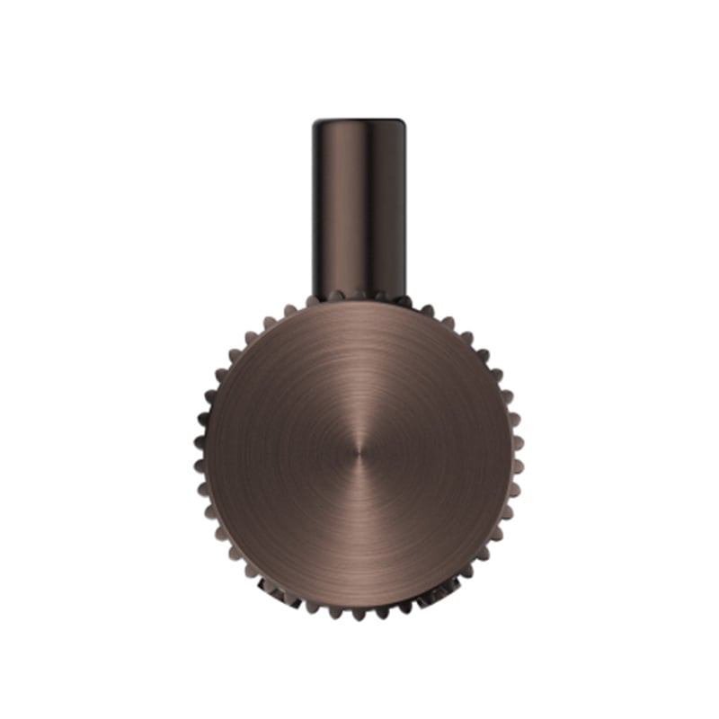 Mica Fluted Stainless Steel Robe Hook
