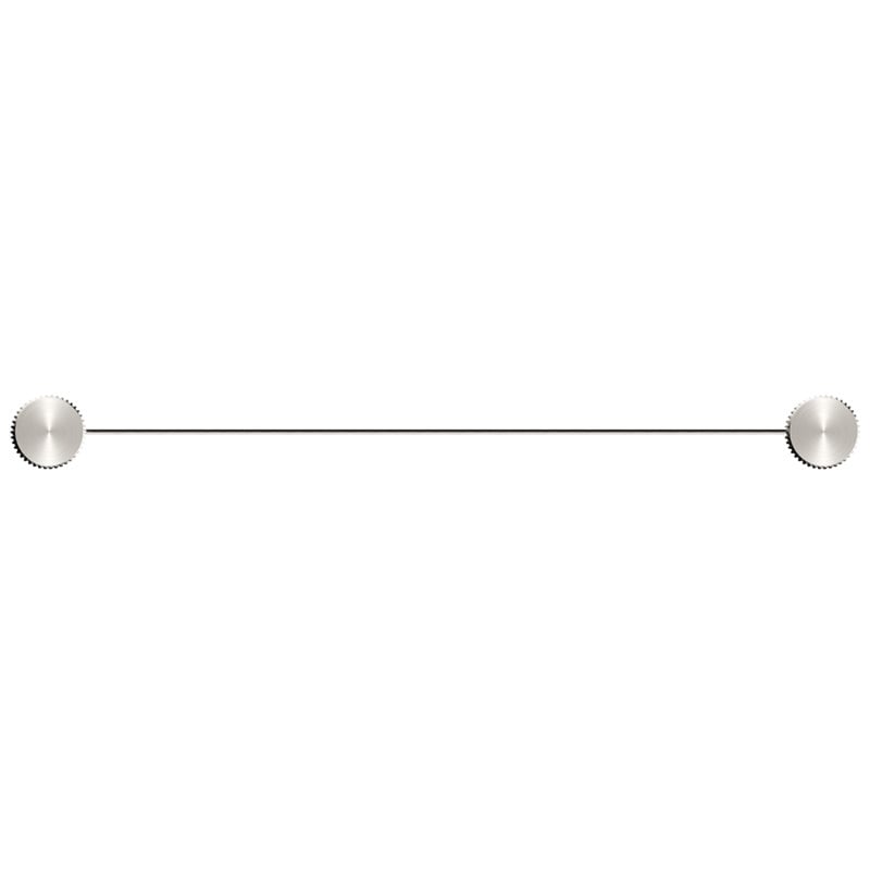 Mica Fluted 400mm Stainless Steel Shower Shelf