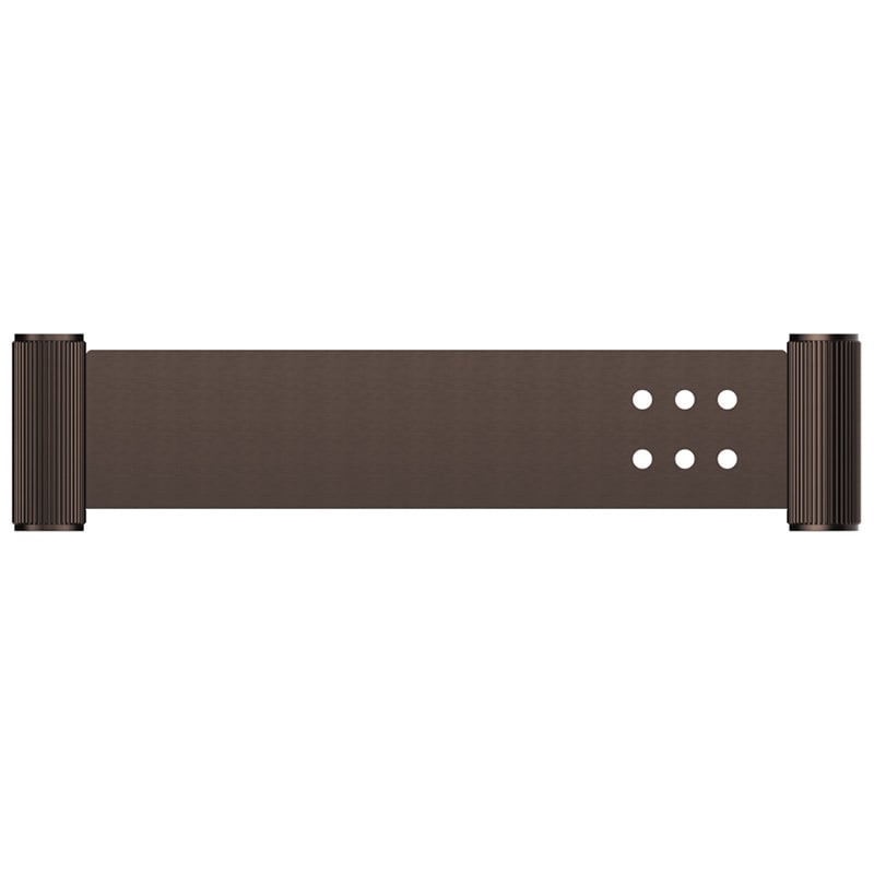 Mica Fluted 400mm Stainless Steel Shower Shelf