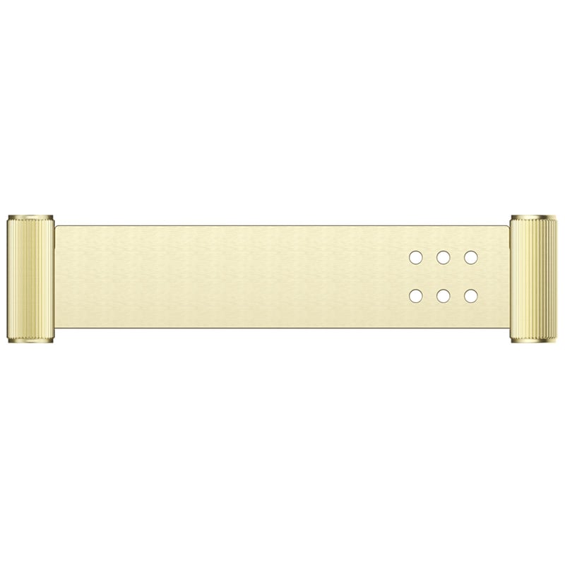 Mica Fluted 400mm Stainless Steel Shower Shelf