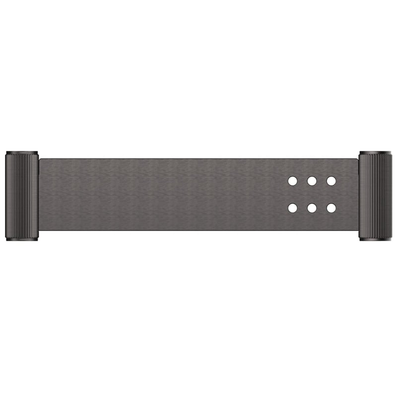 Mica Fluted 400mm Stainless Steel Shower Shelf