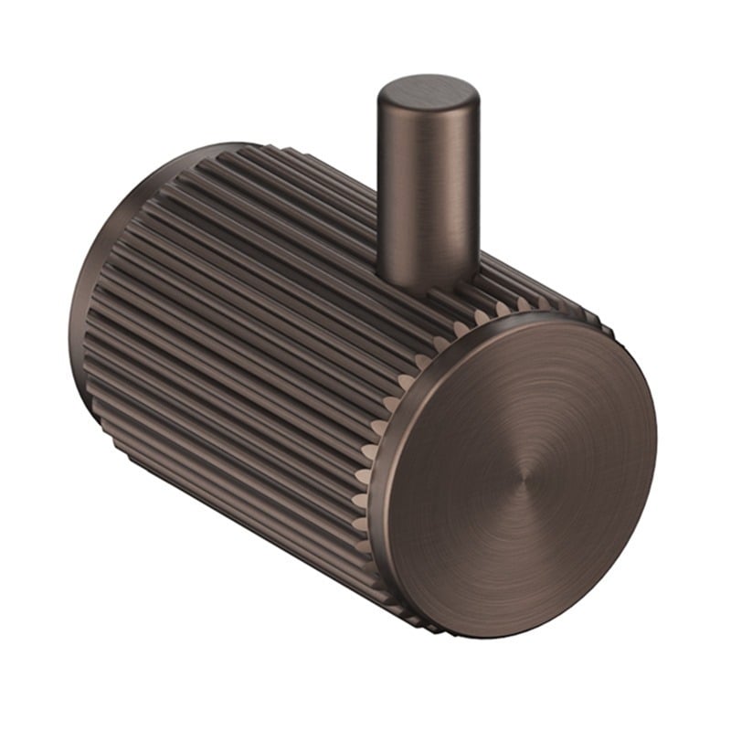 Mica Fluted Stainless Steel Robe Hook