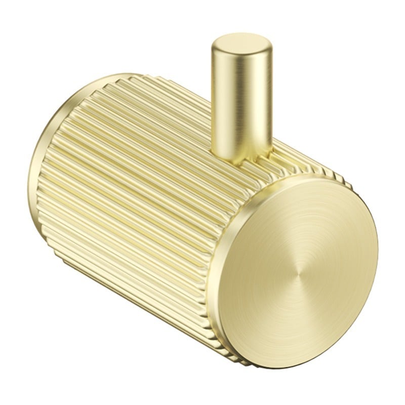 Mica Fluted Stainless Steel Robe Hook