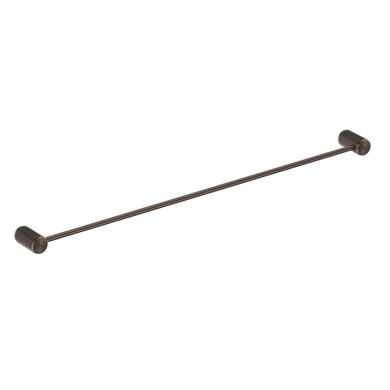 Mica Fluted 800mm Single Towel Rail