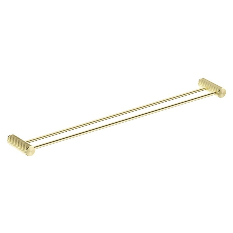 Mica Fluted 800mm Double Towel Rail