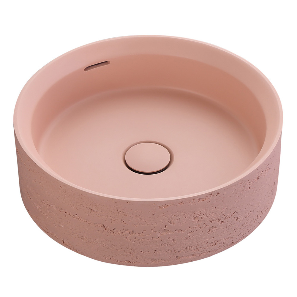 Thyra 380mm Round Solid Surface Inset Basin