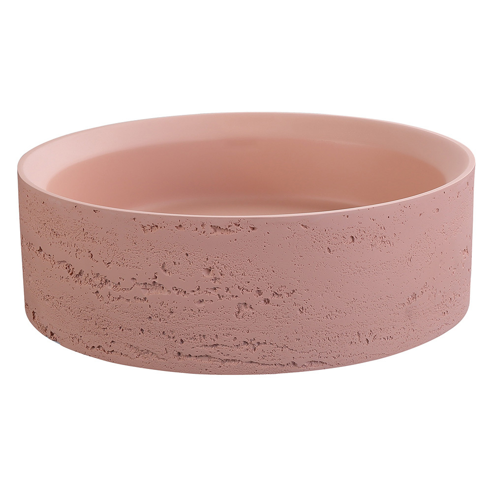 Thyra 380mm Round Solid Surface Inset Basin