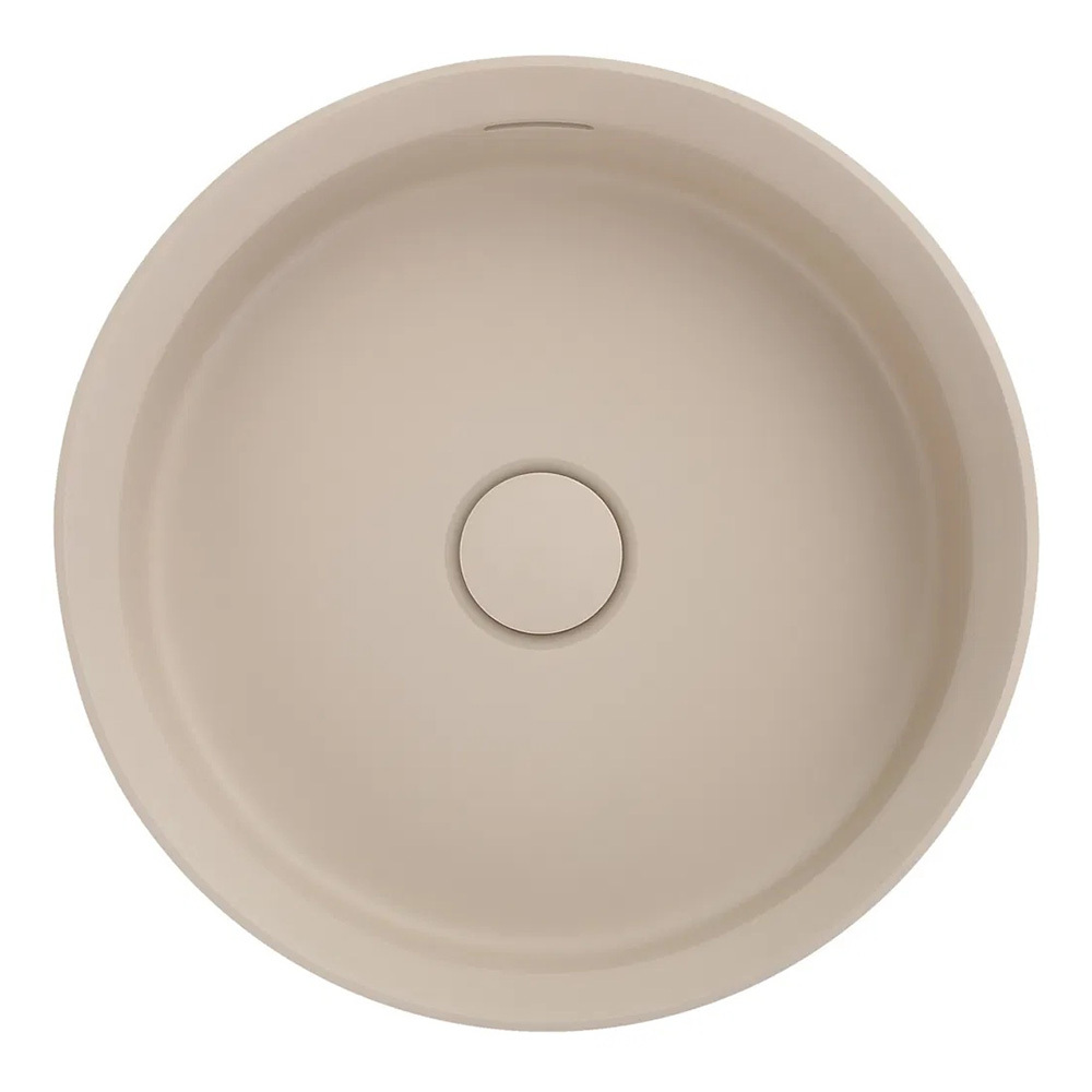 Thyra 380mm Round Solid Surface Inset Basin