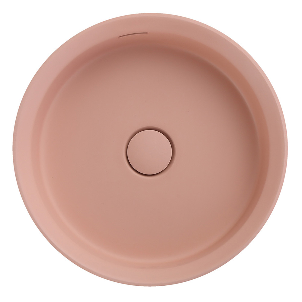 Thyra 380mm Round Solid Surface Inset Basin