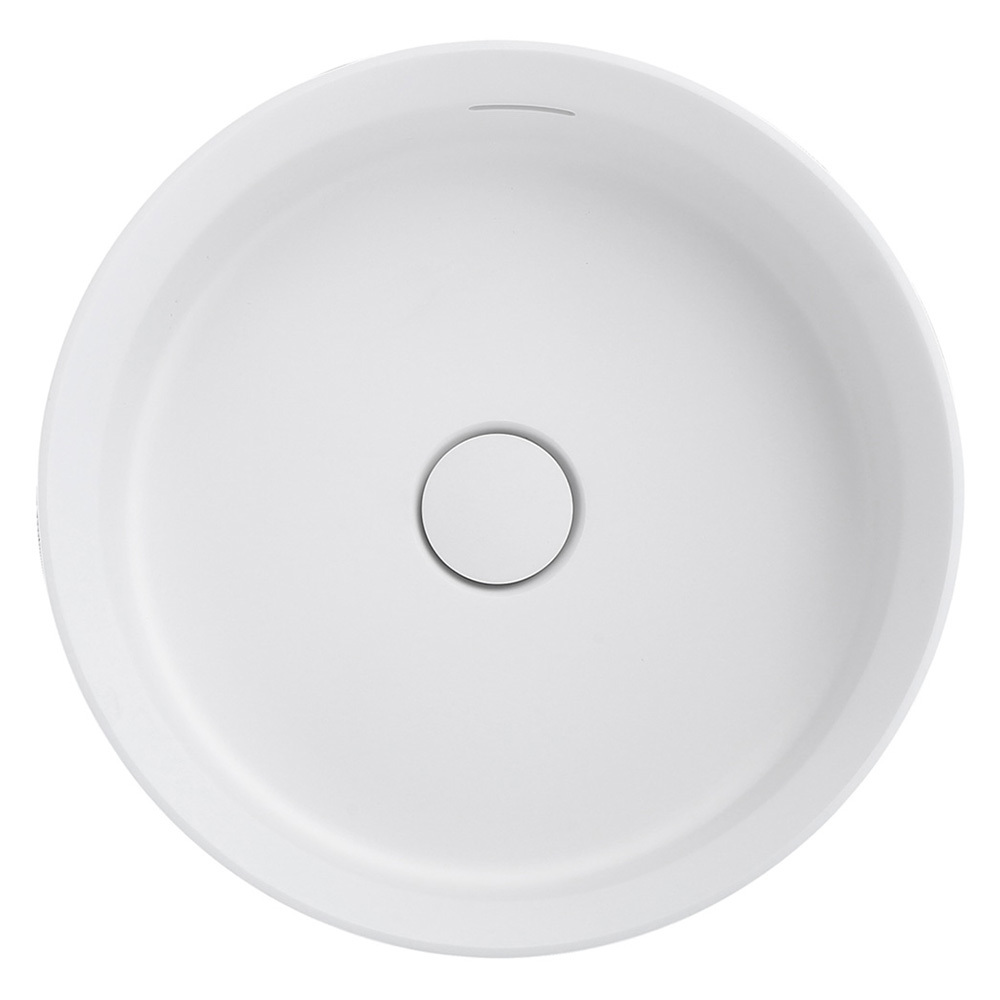 Thyra 380mm Round Solid Surface Inset Basin