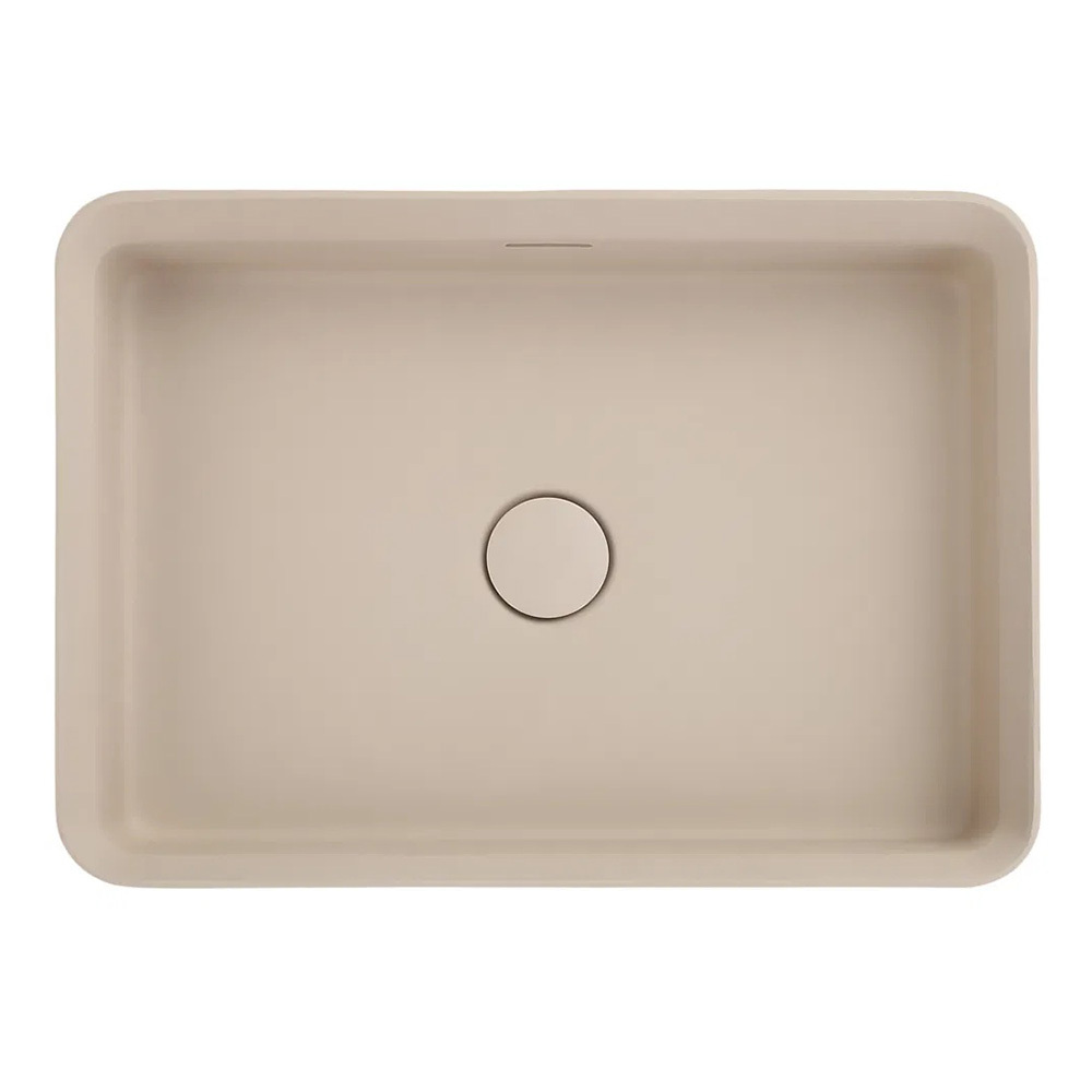 Astera 500mm Rectangular Solid Surface Inset Basin