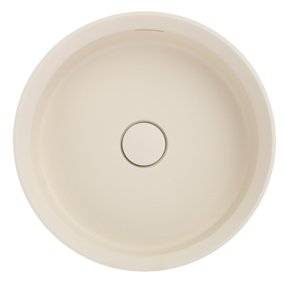 Thyra 380mm Round Solid Surface Inset Basin