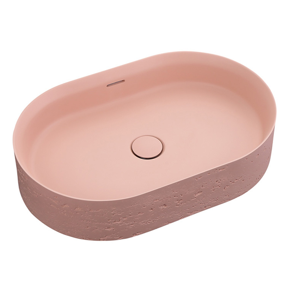 Idra 580mm Oval Solid Surface Inset Basin