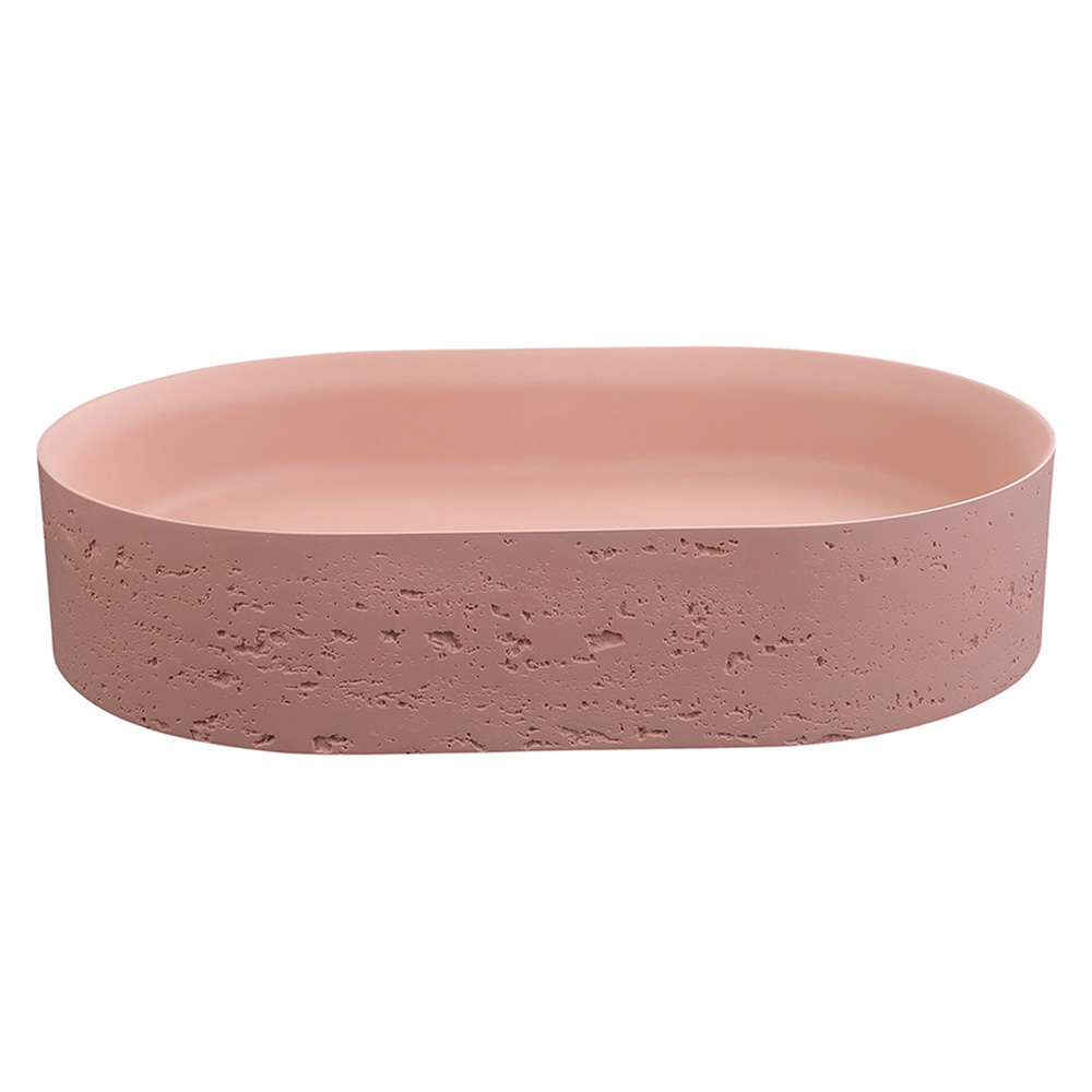Idra 580mm Oval Solid Surface Inset Basin