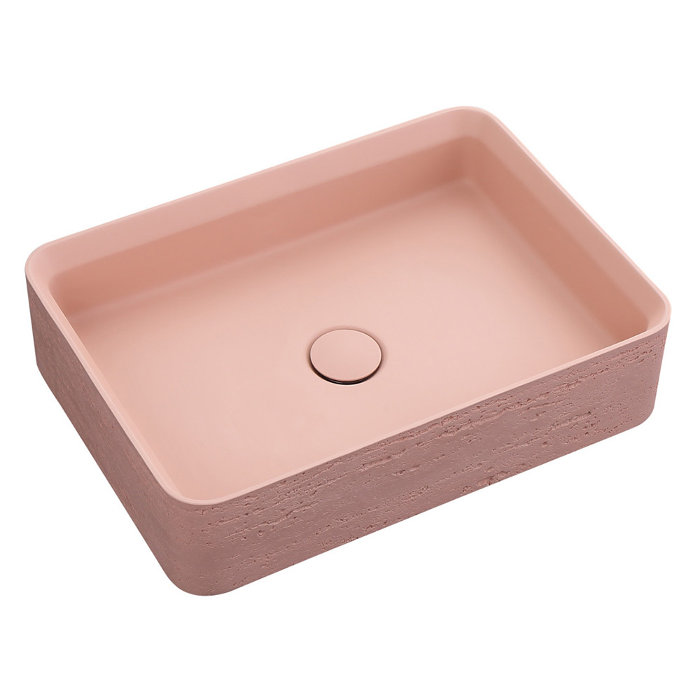 Astera 500mm Rectangular Solid Surface Inset Basin