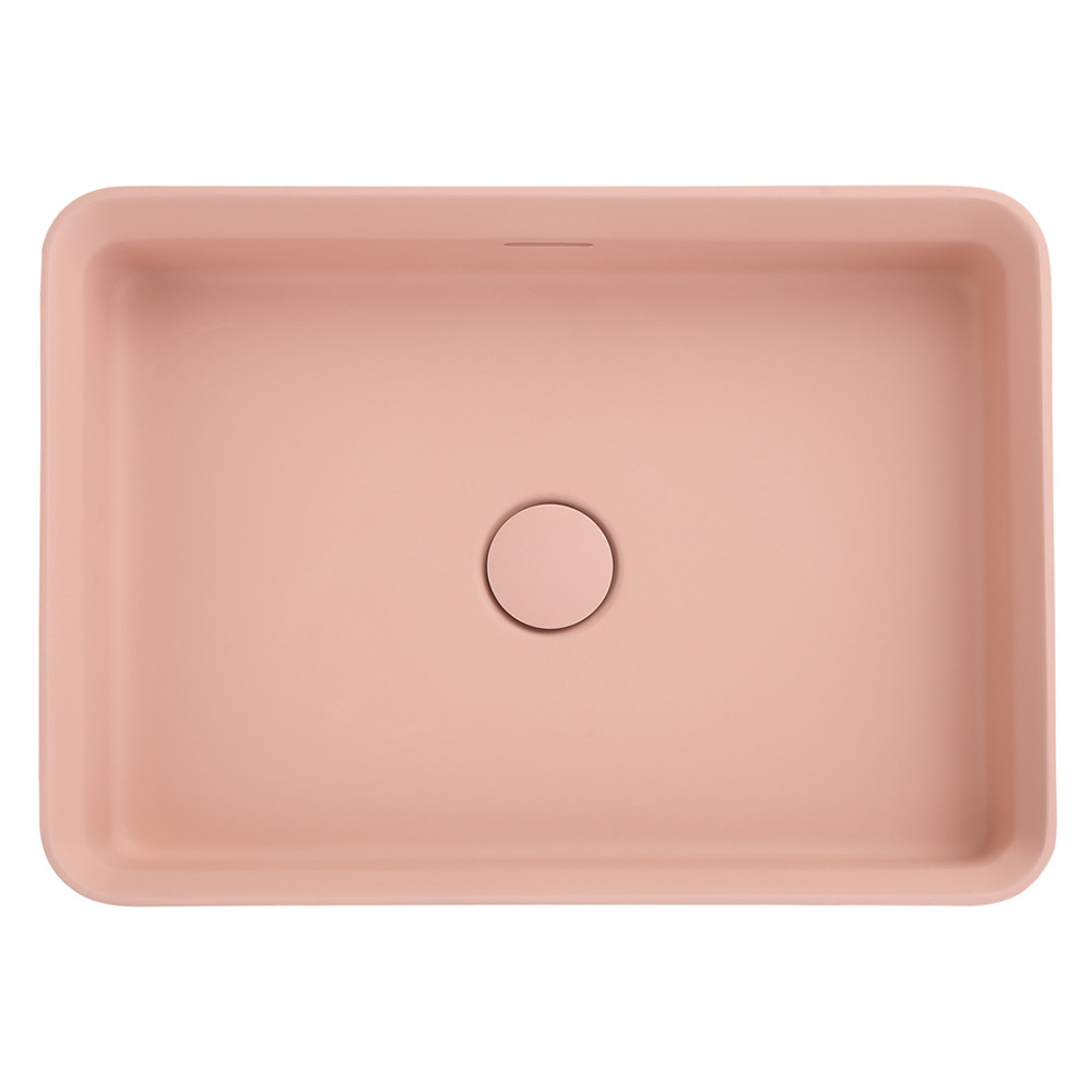 Astera 500mm Rectangular Solid Surface Inset Basin