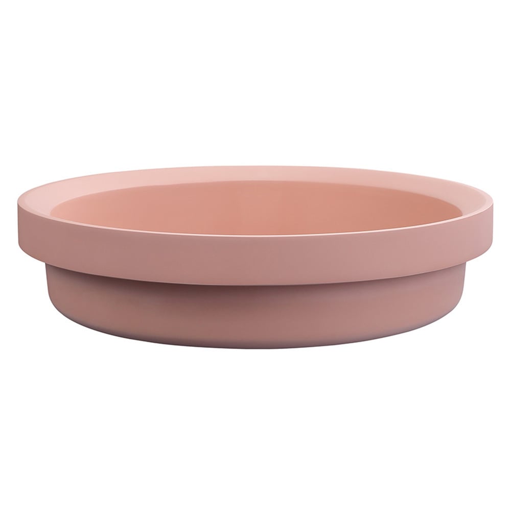 Calypsa 430mm Round Solid Surface Semi-Inset Basin