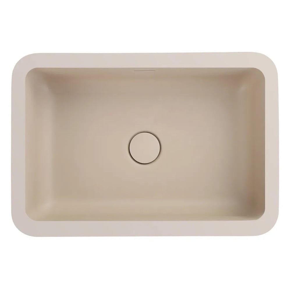 Thalios 530mm Rectangular Solid Surface Undermount Basin