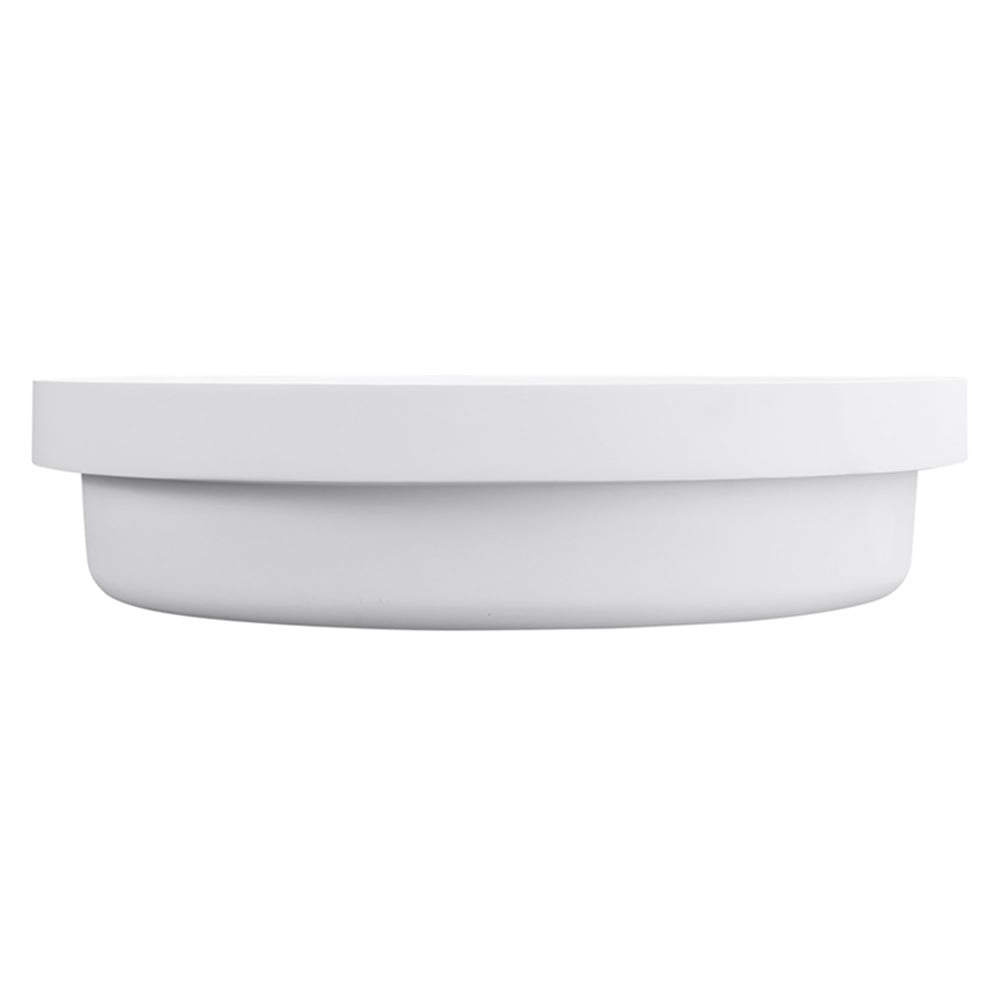 Calypsa 430mm Round Solid Surface Semi-Inset Basin