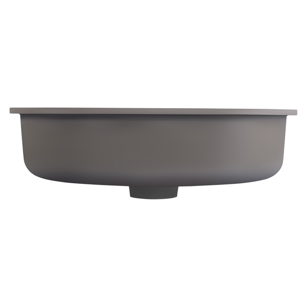 Doros 530mm Oval Solid Surface Undermount Basin
