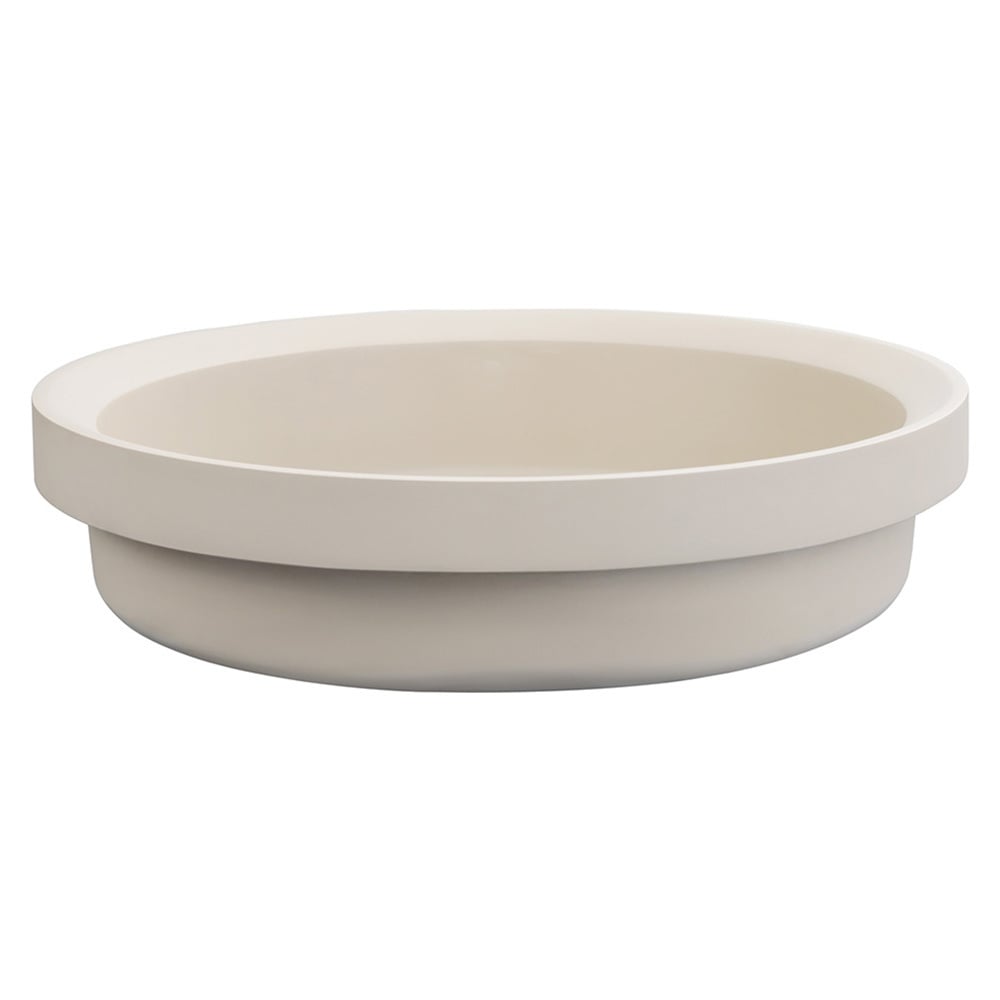 Calypsa 430mm Round Solid Surface Semi-Inset Basin
