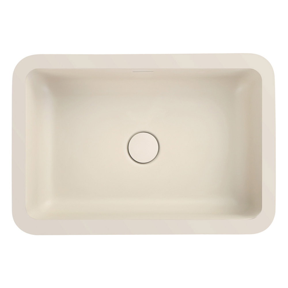 Thalios 530mm Rectangular Solid Surface Undermount Basin