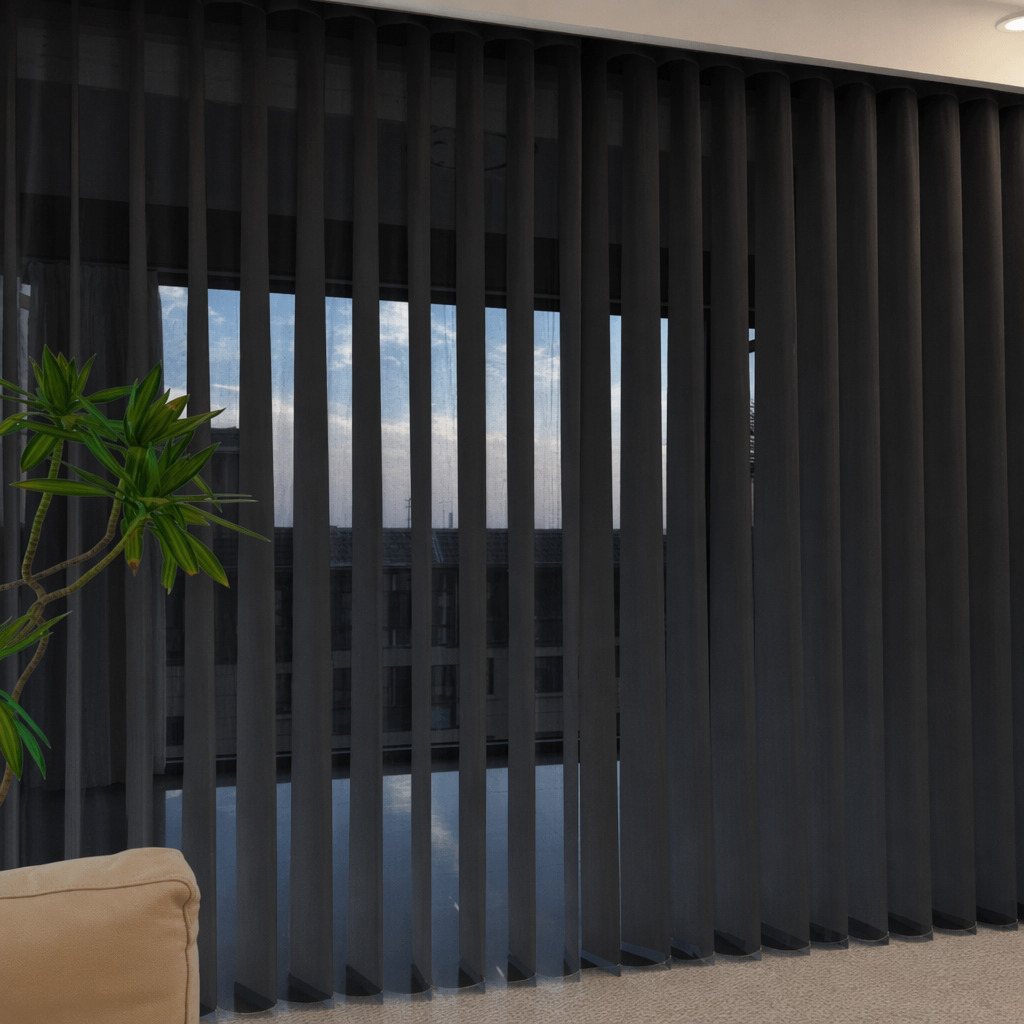 Wavea Light Filtering Vertical Blind