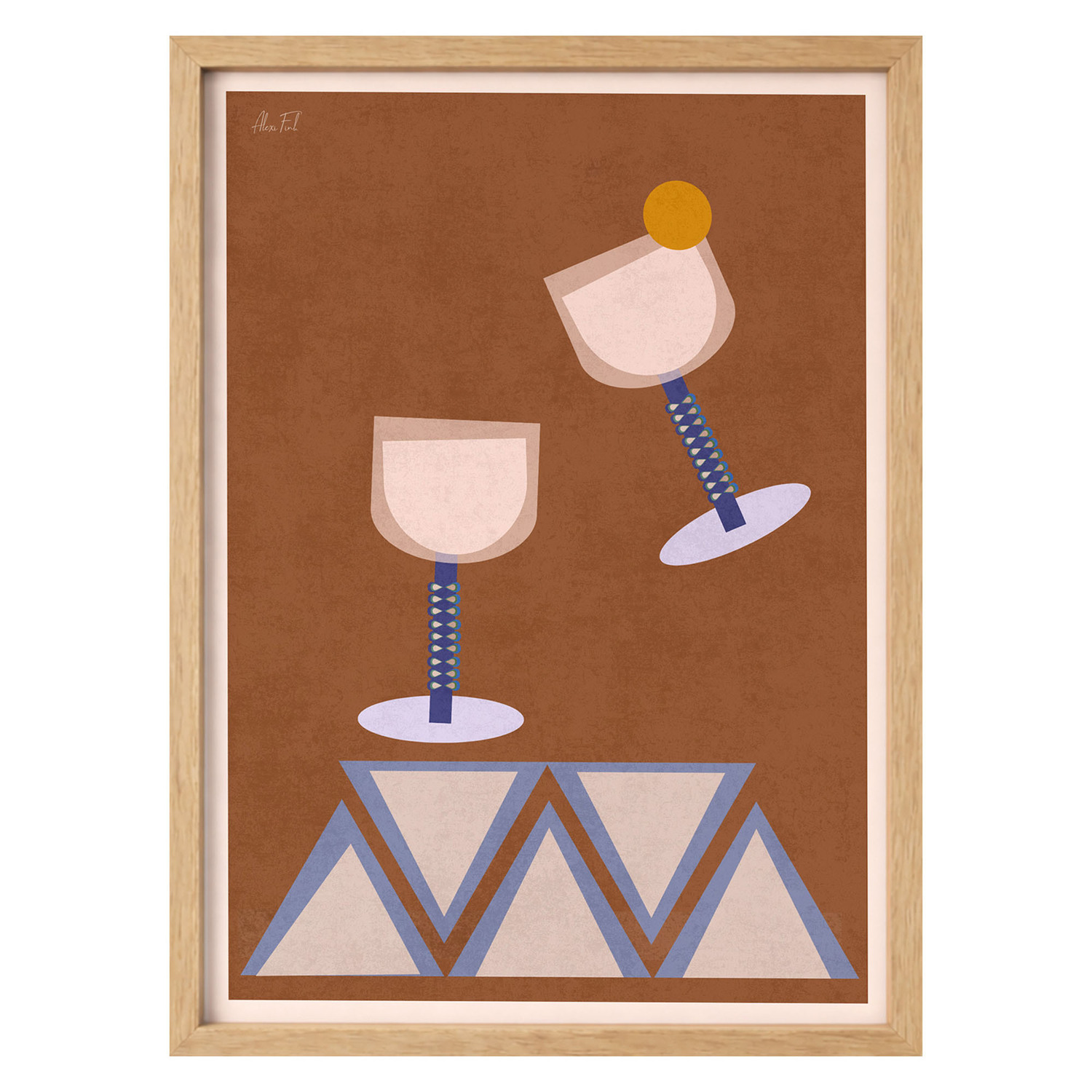 Aperitif No. 1 Framed Paper Print Wall Art
