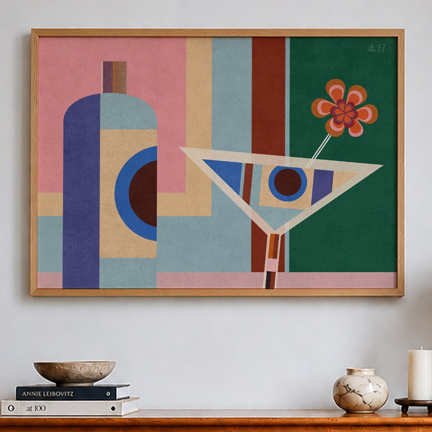 Bar Italia Framed Paper Print Wall Art