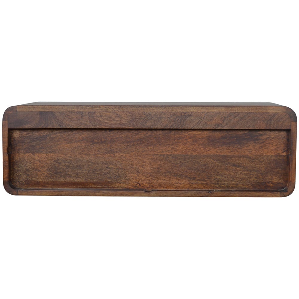 Mikhail Mango Wood Wall-Mounted Console Table