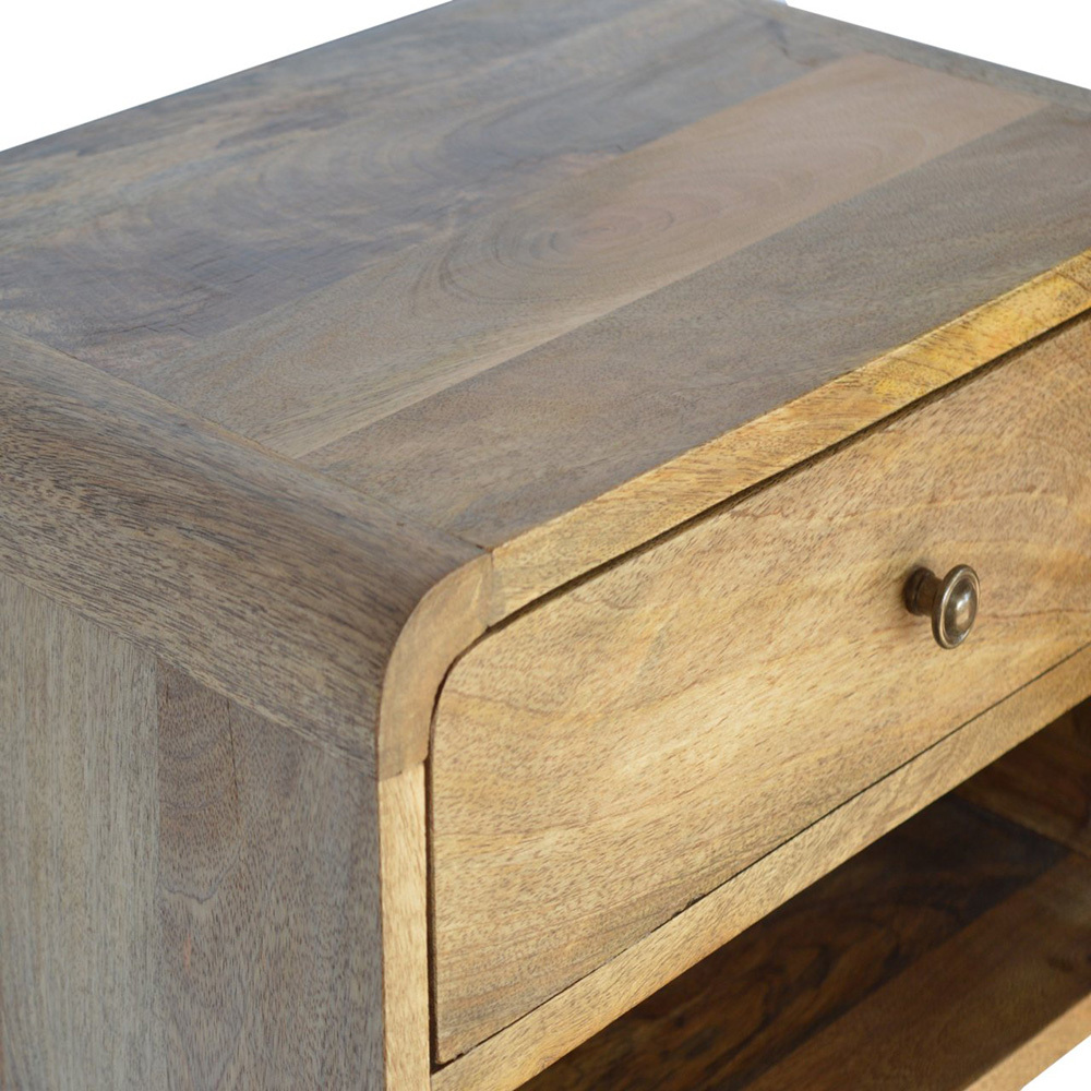 Kilea Mango Wood Bedside Table