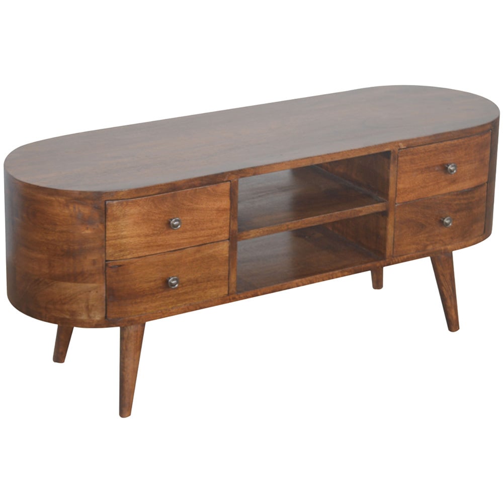 Kailene Mango Wood TV Unit
