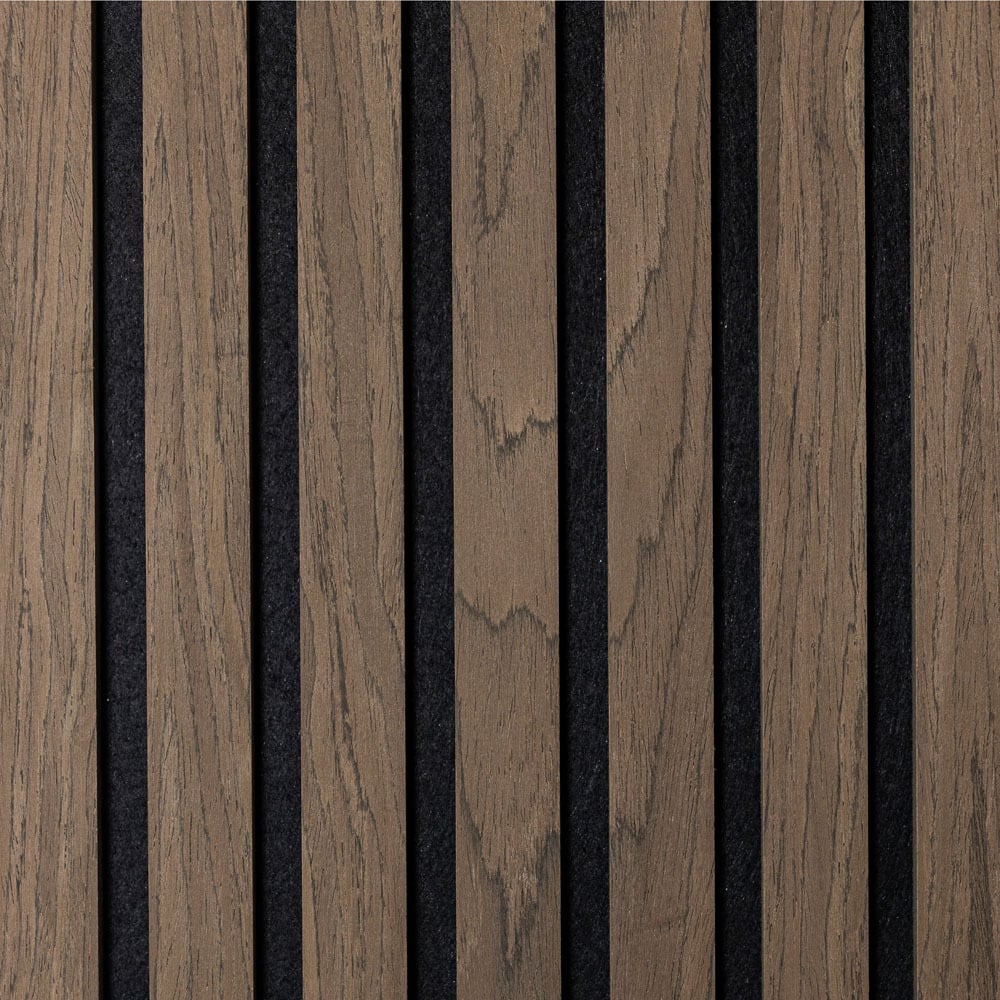 Acoura Space 2700 x 600mm Fire-Rated Acoustic Slat Wall Panel