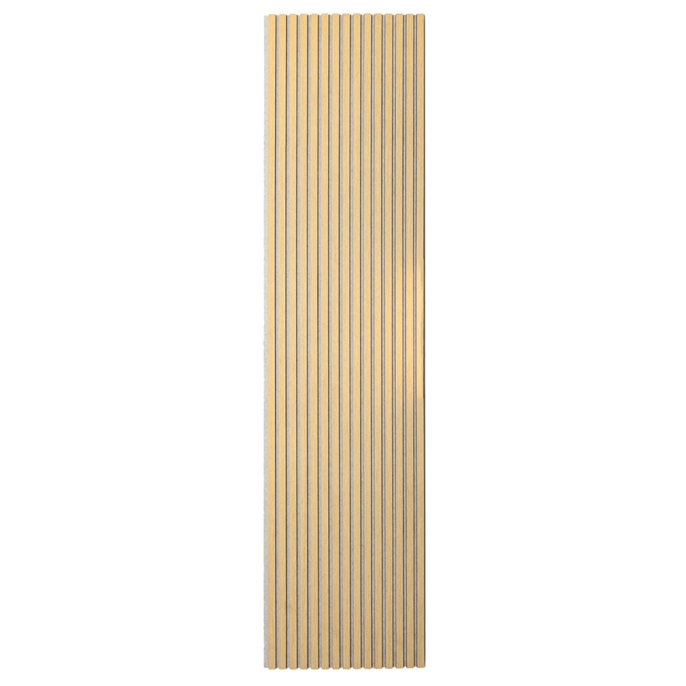 Acoura Space 2700 x 600mm Heritage Oak Acoustic Slat Wall Panel