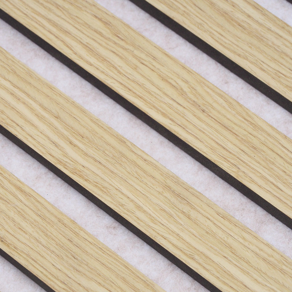 Acoura Space 2700 x 600mm Heritage Oak Acoustic Slat Wall Panel
