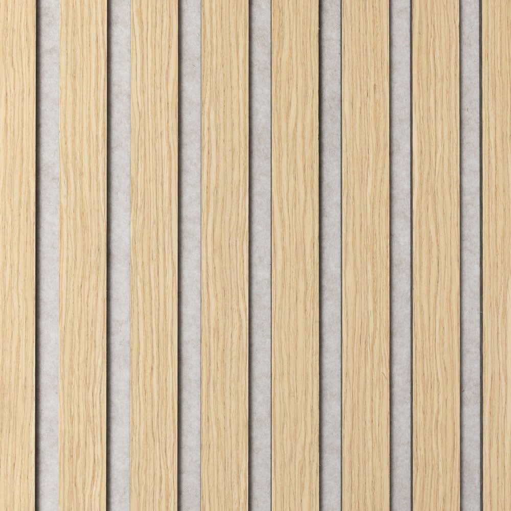 Acoura Space 2700 x 600mm Heritage Oak Acoustic Slat Wall Panel