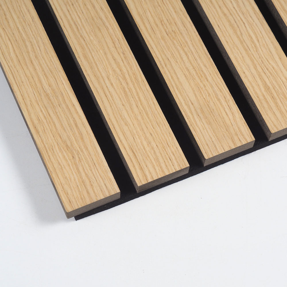 Acoura Space 2700 x 600mm Heritage Oak Wide Batten Acoustic Slat Wall Panel