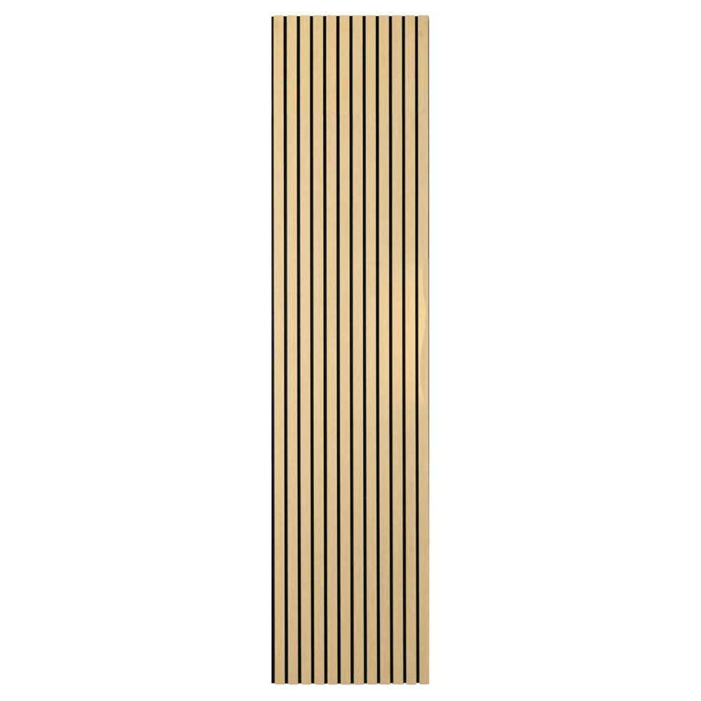 Acoura Space 2700 x 600mm Heritage Oak Wide Batten Acoustic Slat Wall Panel