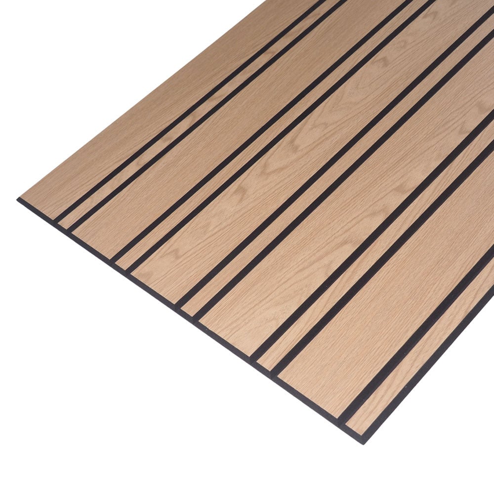 Acoura Space 1200 x 600mm Self-Adhesive Acoustic Slat Wall Panels