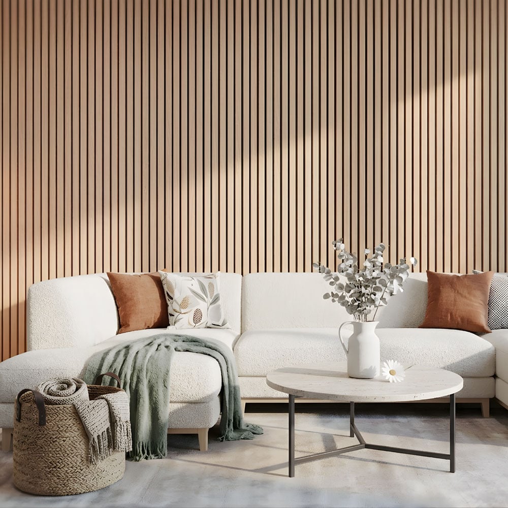 Acoura Space 2700 x 600mm Acoustic Slat Wall Panel