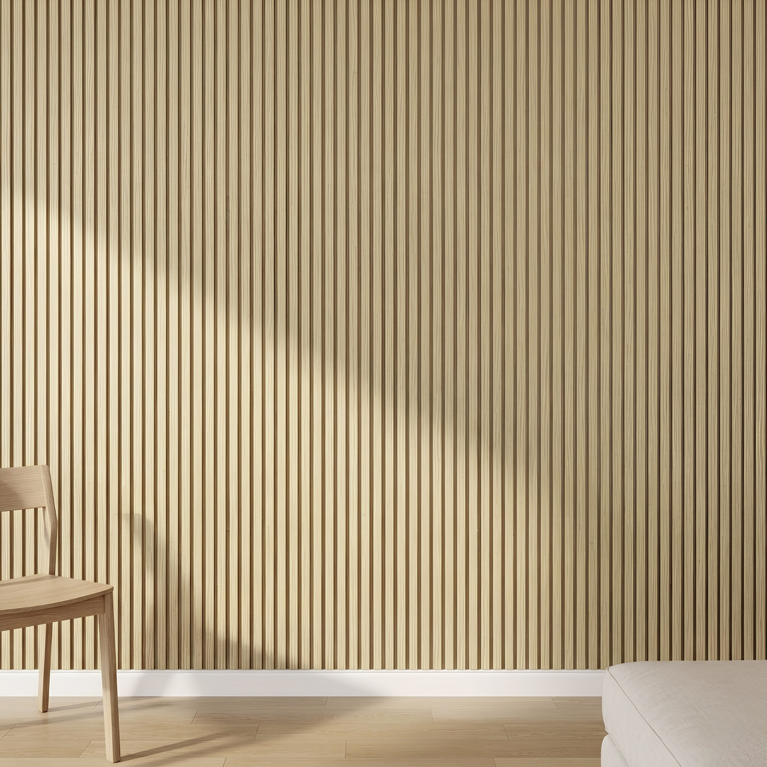 Acoura Space 2700 x 600mm Heritage Oak Acoustic Slat Wall Panel