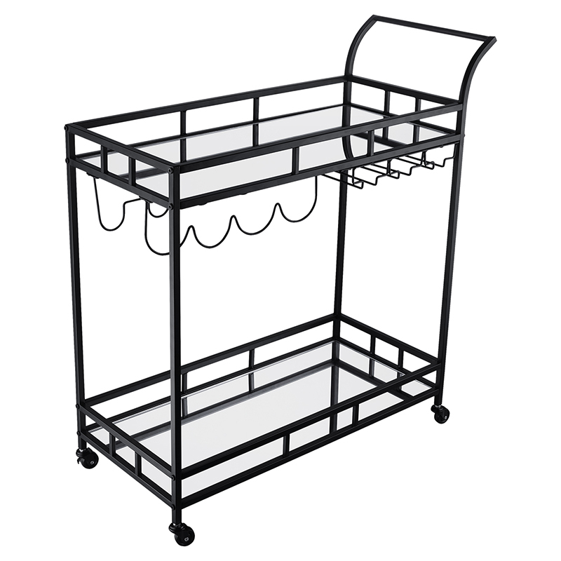 Caledon 2 Tier Steel Bar Cart