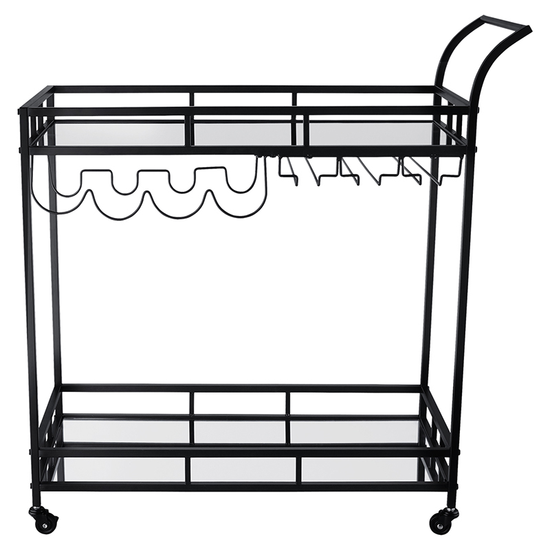 Caledon 2 Tier Steel Bar Cart