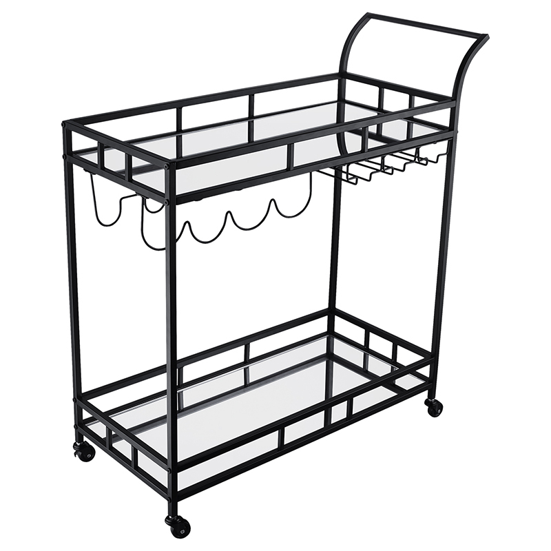 Caledon 2 Tier Steel Bar Cart