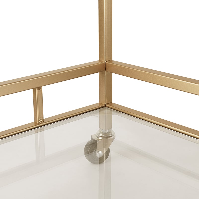 Caledon 2 Tier Steel Bar Cart