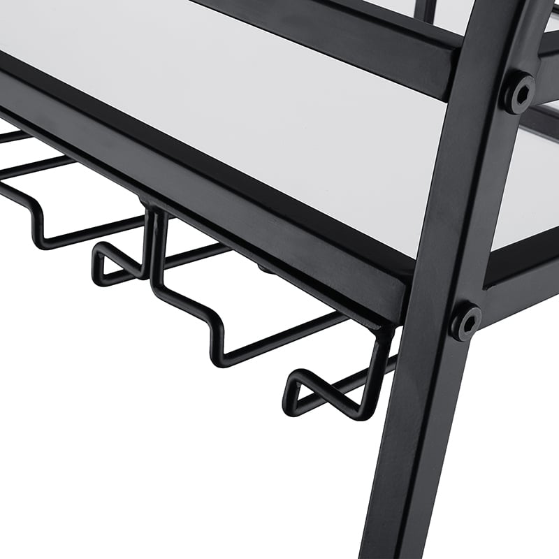 Caledon 2 Tier Steel Bar Cart